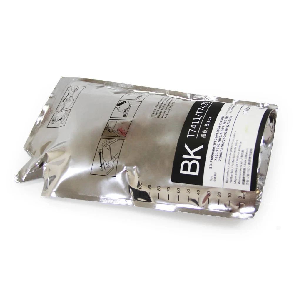 Tinta Sublimacion Bolsa Black 1L