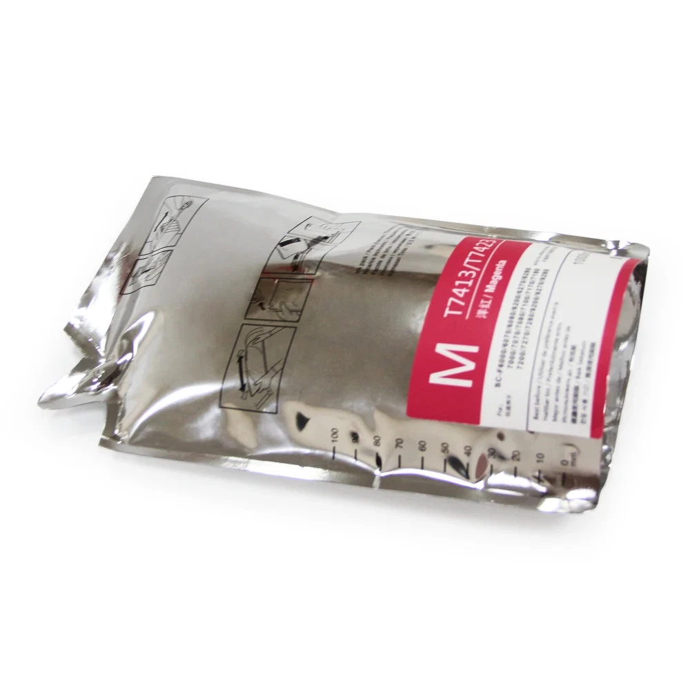 Tinta Sublimacion Bolsa Magenta 1L