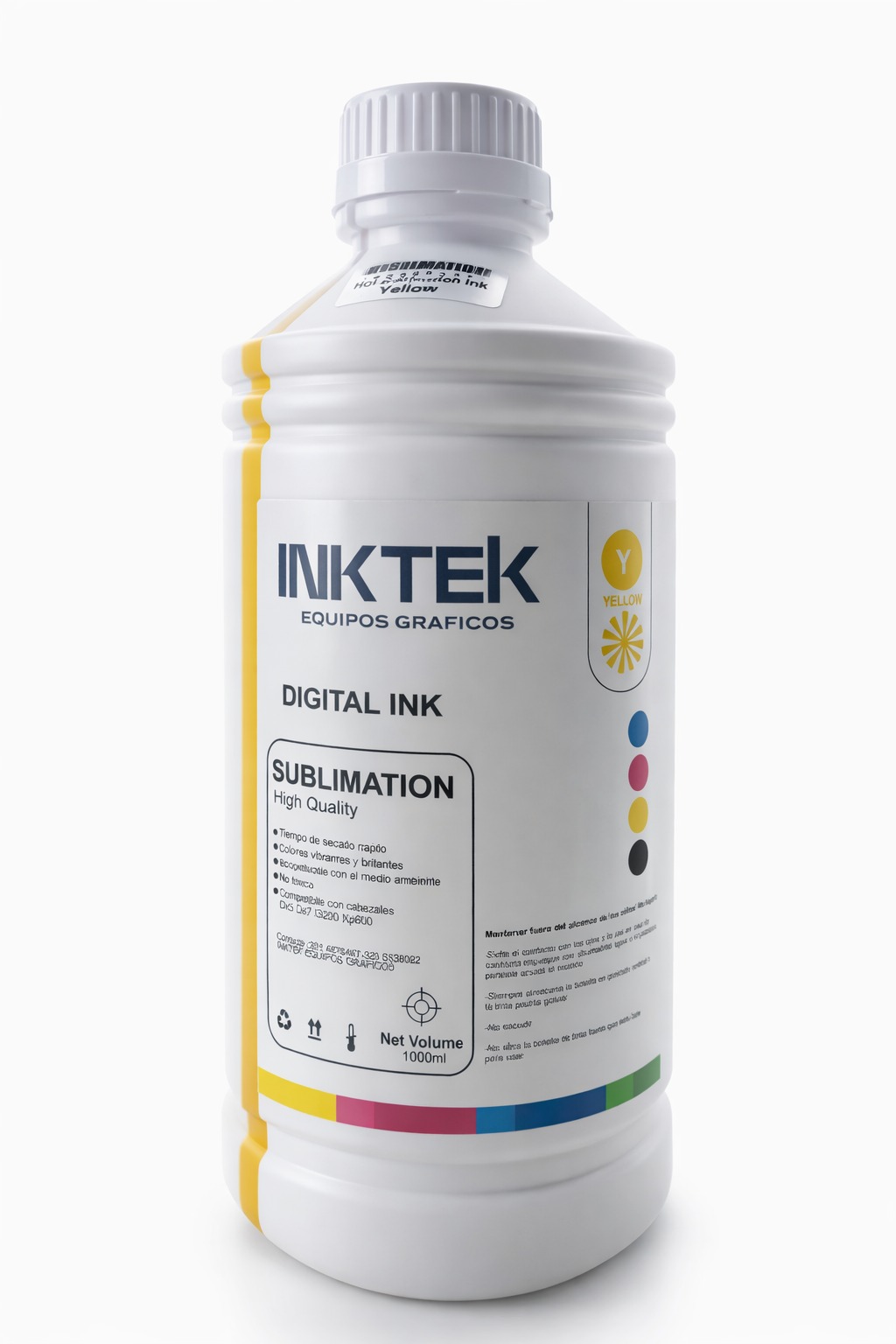 Tinta Sublimacion Tarro Yellow 1L