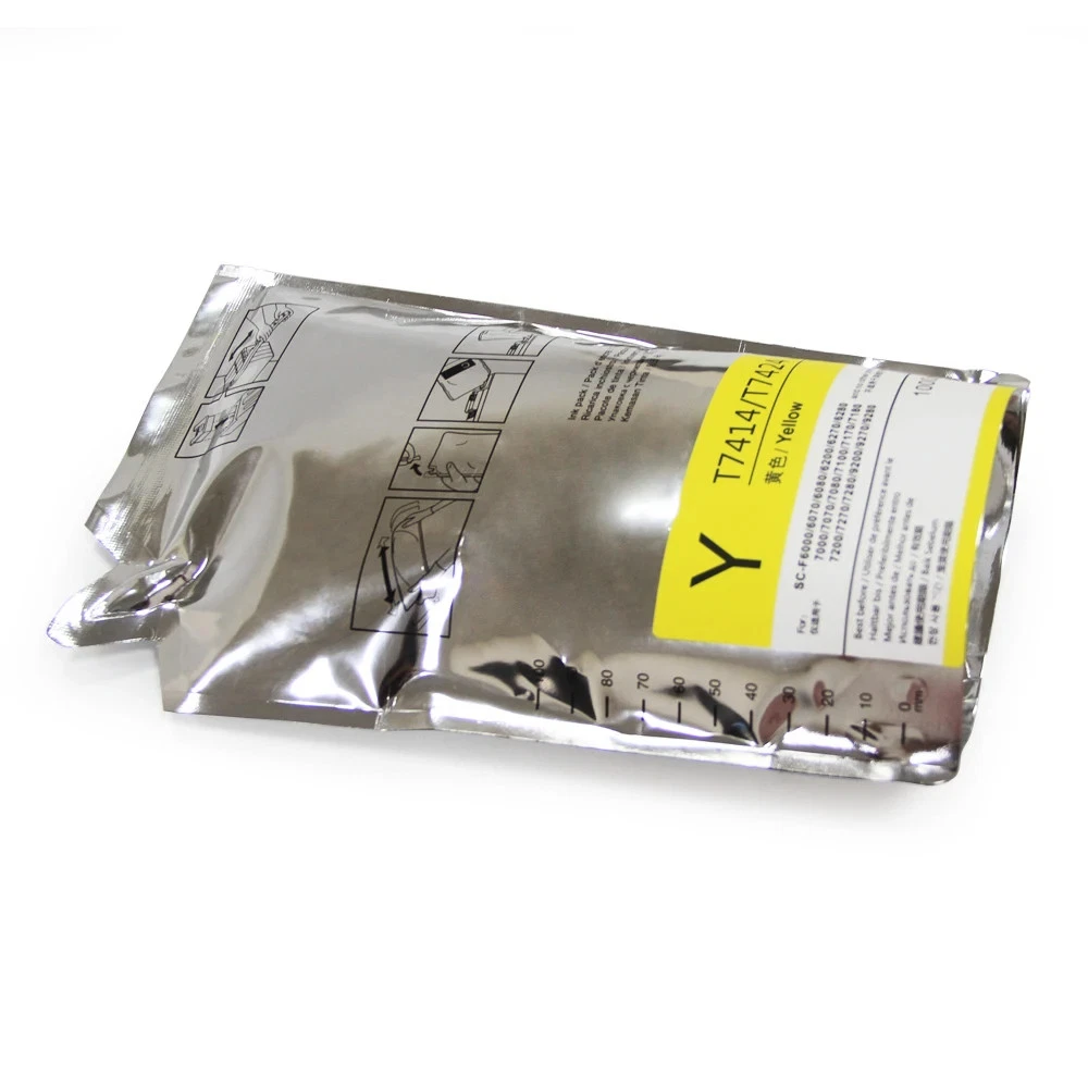 Tinta Sublimacion Bolsa Yellow 1L